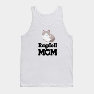 Ragdoll Mom Shirt / Ragdoll Cat Mama T-Shirt / Funny Cat Shirt / Gift for Ragdoll Cat Lover Tank Top